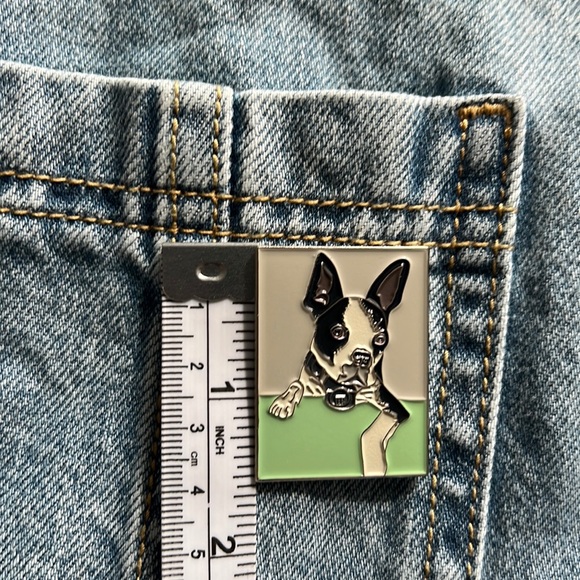 Boston Terrier Enamel Pin - Picture 3 of 5